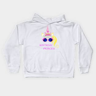 UNICORN Birthday Design Kids Hoodie